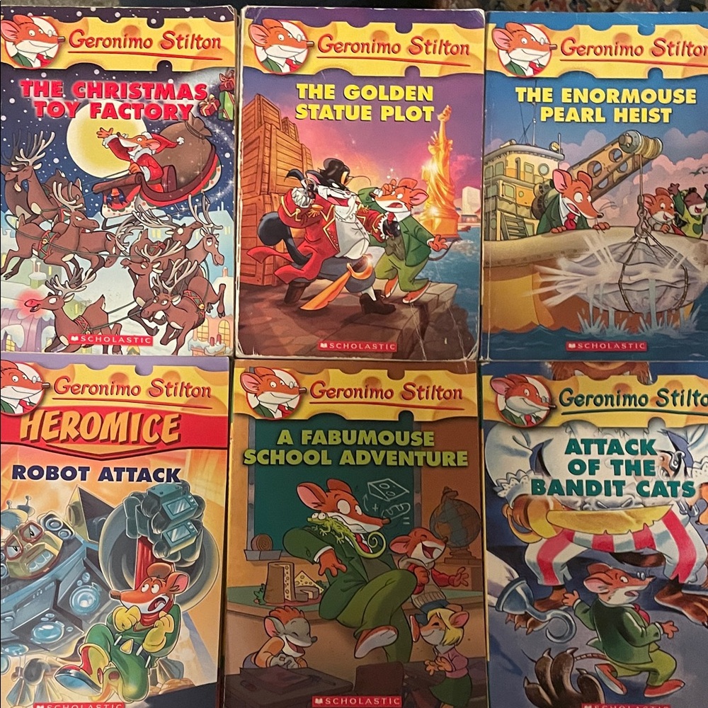 Geronimo Stilton book lot